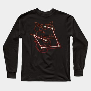 Rubeum Scutum Constellation Long Sleeve T-Shirt